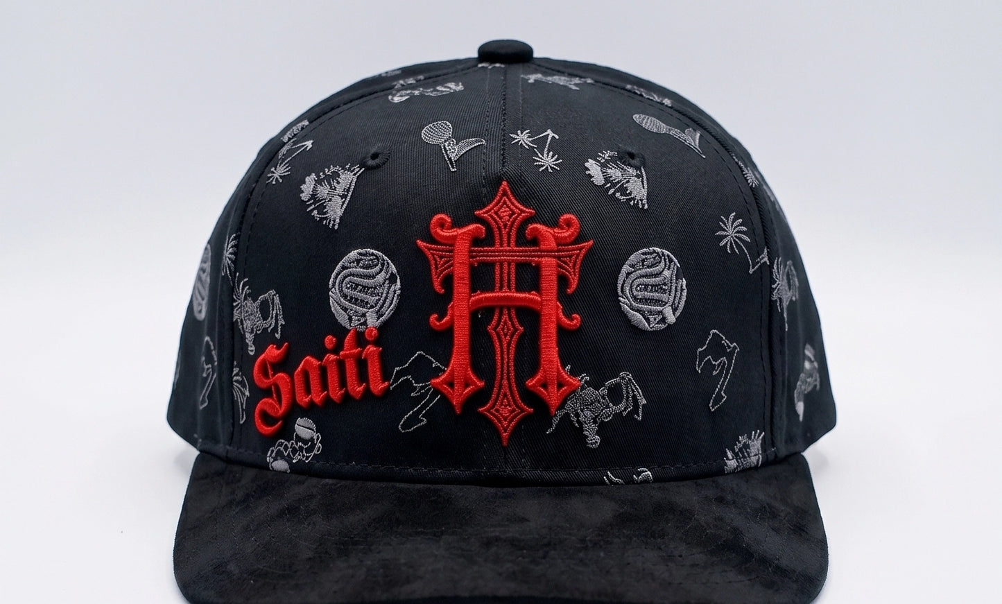 HAITI WORLD CUP BACK / SNAPBACK HAT - BLACK
