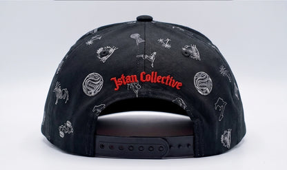 HAITI WORLD CUP BACK / SNAPBACK HAT - BLACK